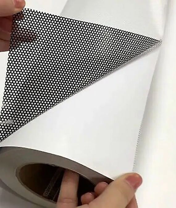 One Way Perforated Window Vinyl 60″ x 150′