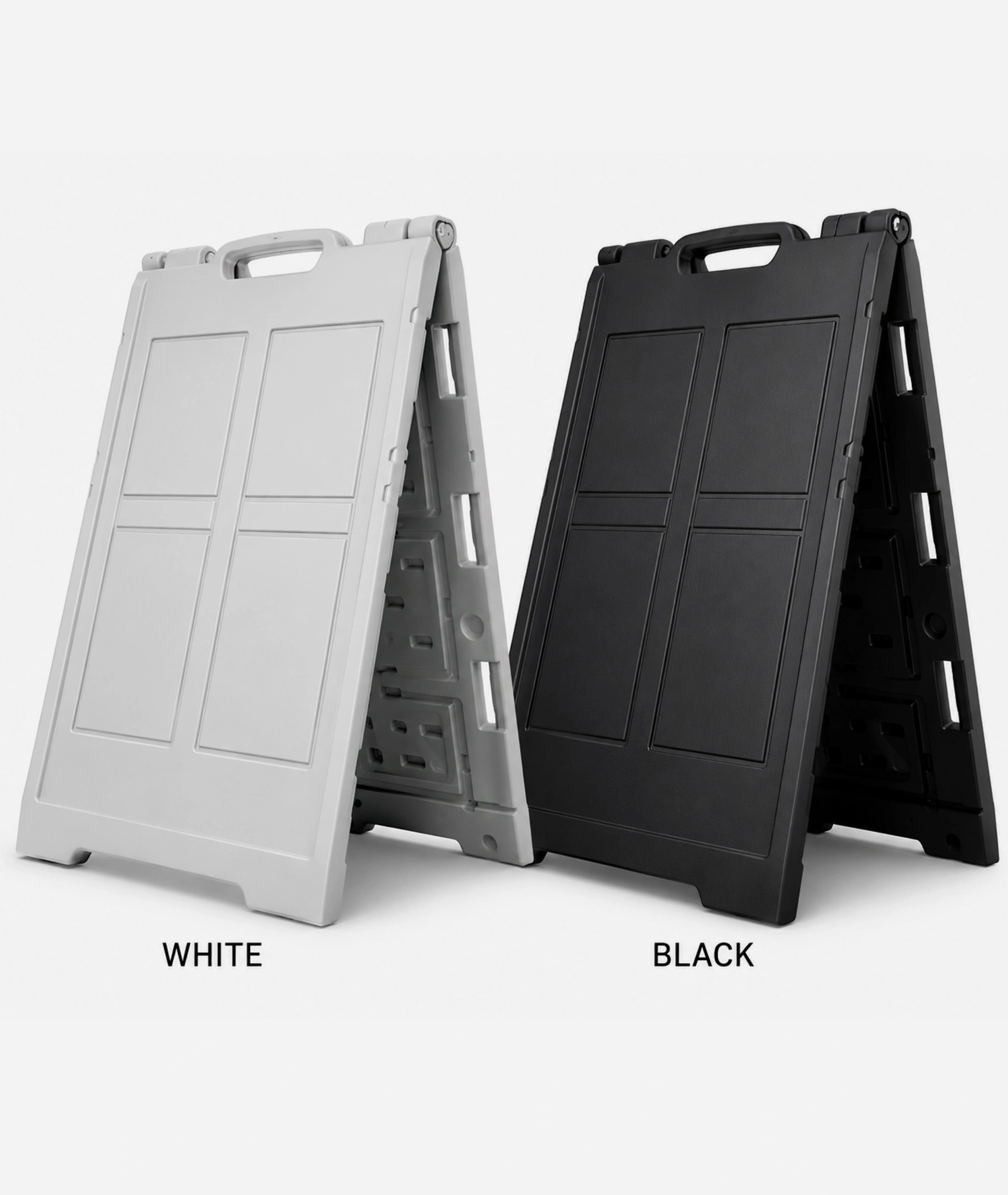Outdoor Sign Frame plastic White/Black